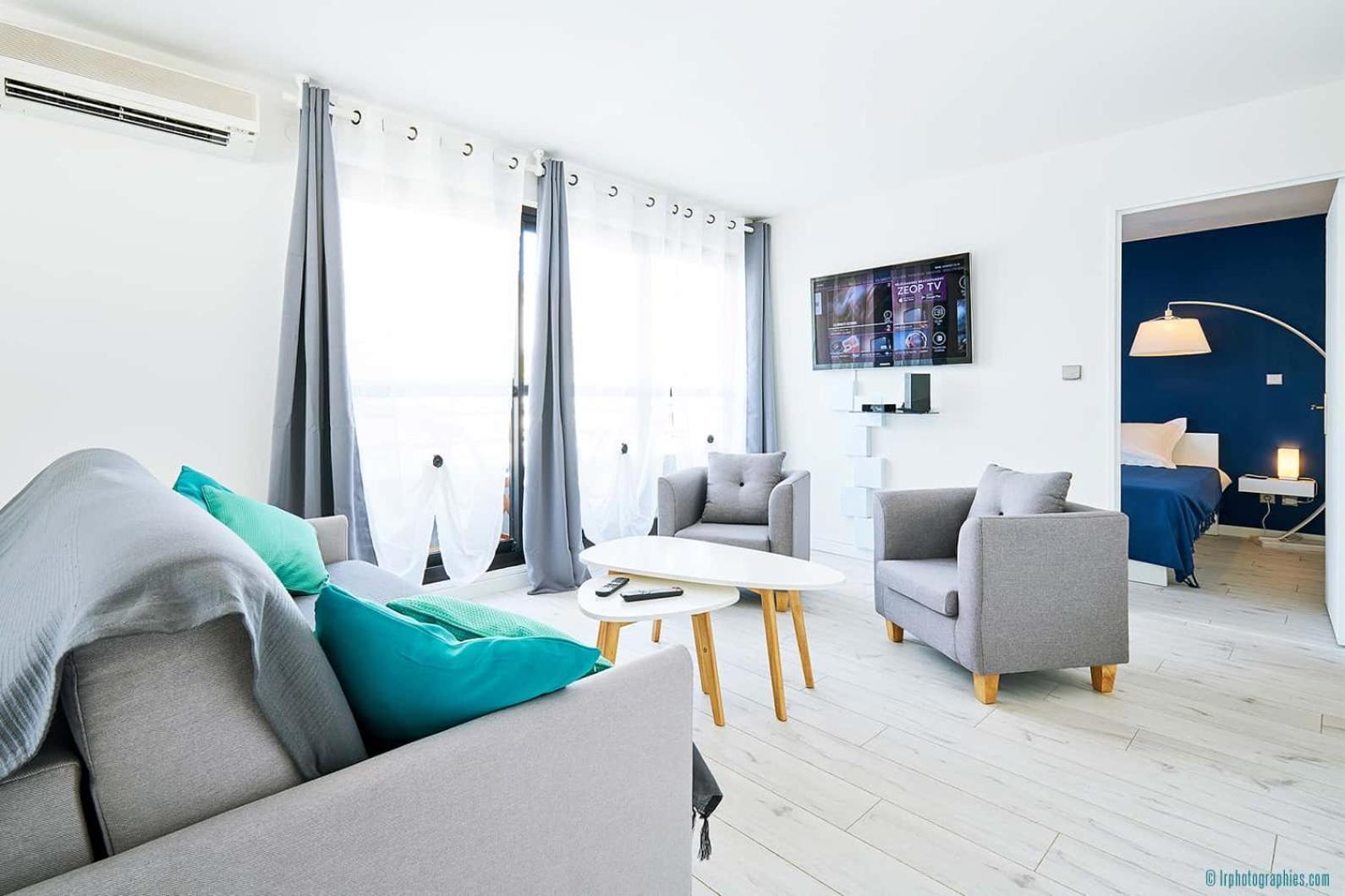 T2 Cosy A 100M De La Plage, Saint-Pierre, Luma Appart Zewnętrze zdjęcie