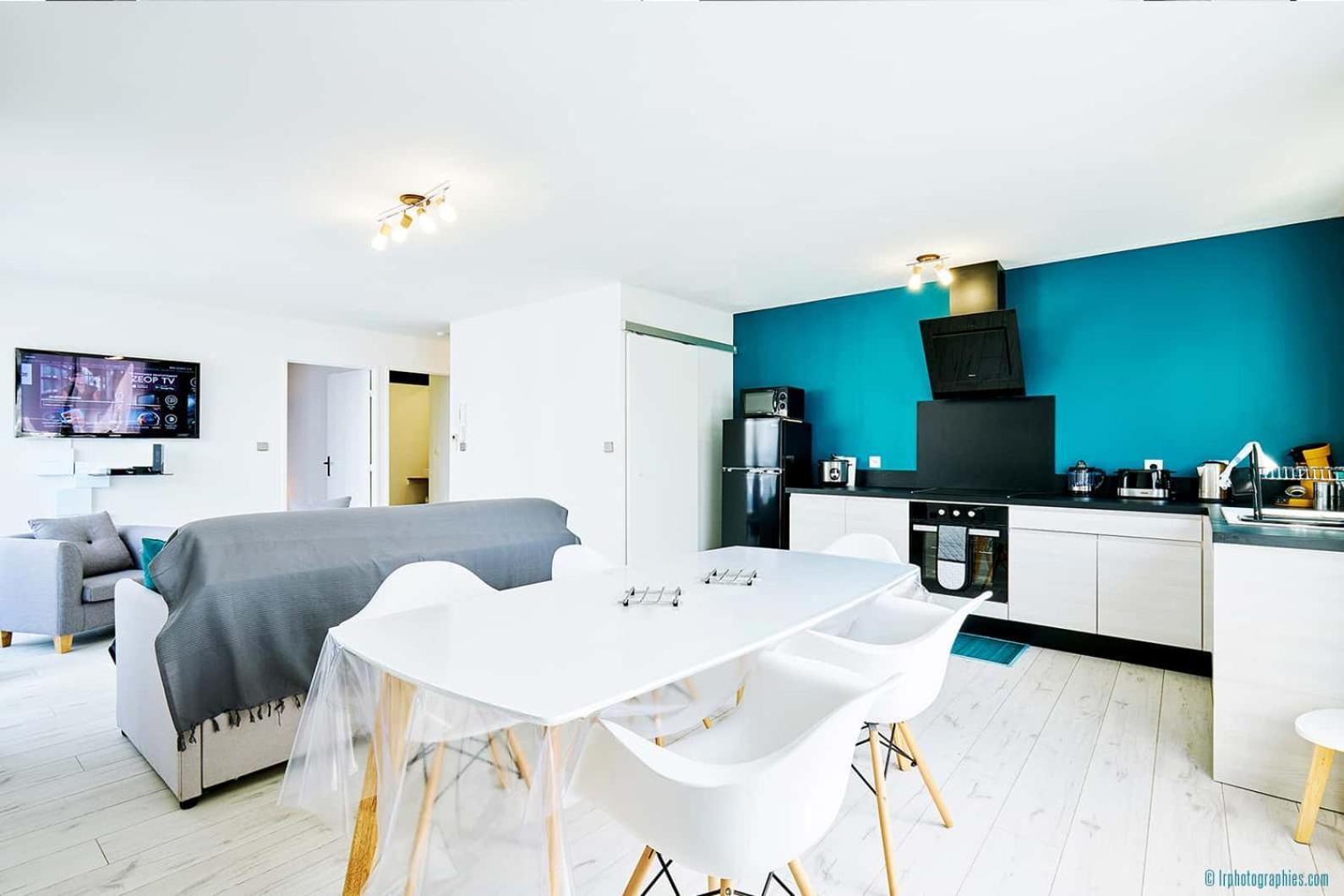 T2 Cosy A 100M De La Plage, Saint-Pierre, Luma Appart Zewnętrze zdjęcie